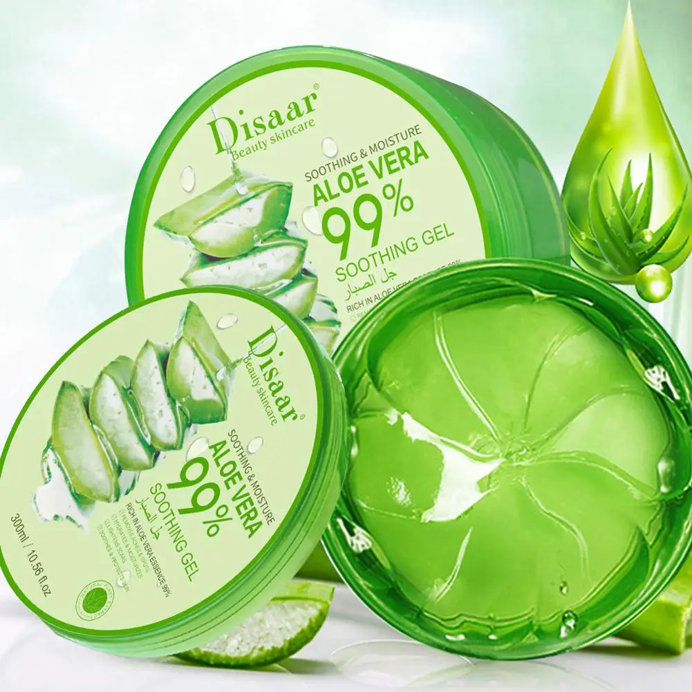 300 мл Натуральный гель алоэ вера Гладкий Восстанавливающий увлажняющий