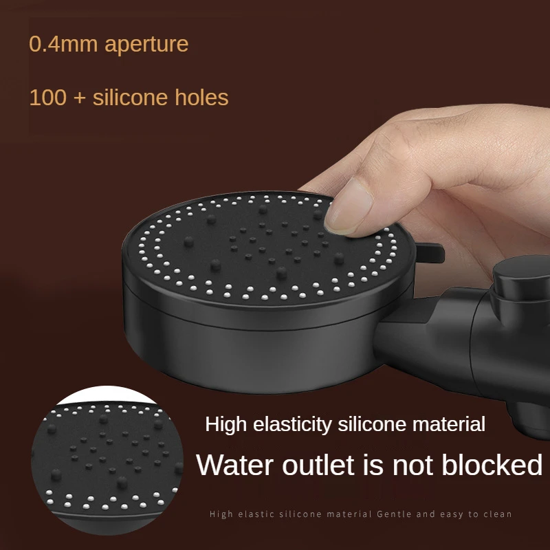 Четырехскоростной смеситель с одной кнопкой ручная герметичная насадка для душа