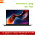 Ноутбук Xiaomi Pro 15, 2021 оригинальный, Core i7-11370Hi5-11300H, 3,5 K OLED экран, ноутбуки MX450 GPU Windows 10