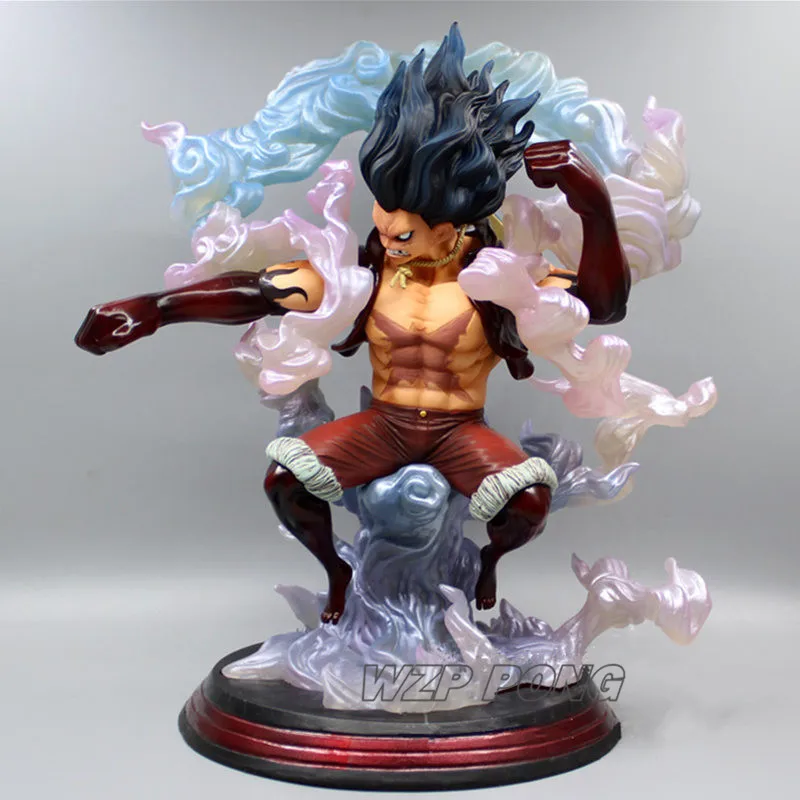 One Piece Monkey D Luffy Gear 4 змея форма битвы статуя ПВХ стоящая позиция Луффи экшн фигурка