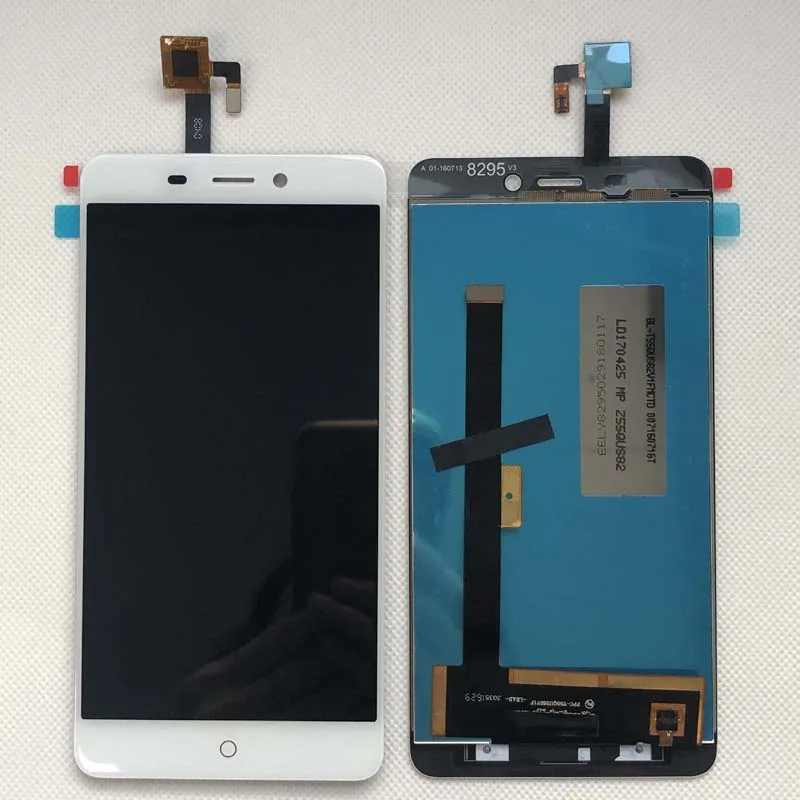 AAA 100% оригинальный белый для ZTE Nubia N1 ЖК дисплей + фотодетали NX541J|Экраны мобильных