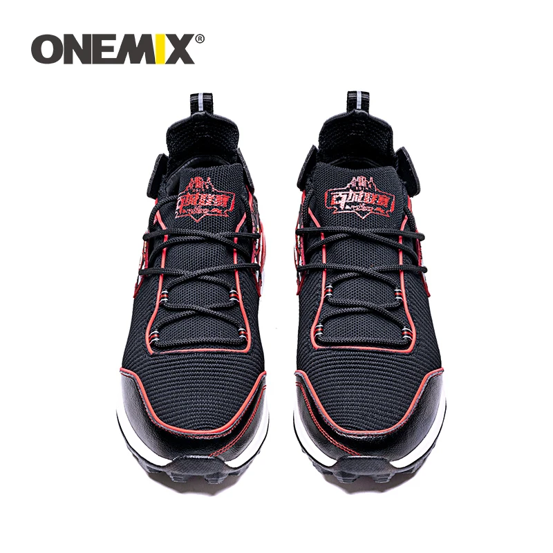 Мужские Нескользящие кроссовки ONEMIX дышащие с воздушной подушкой для бега