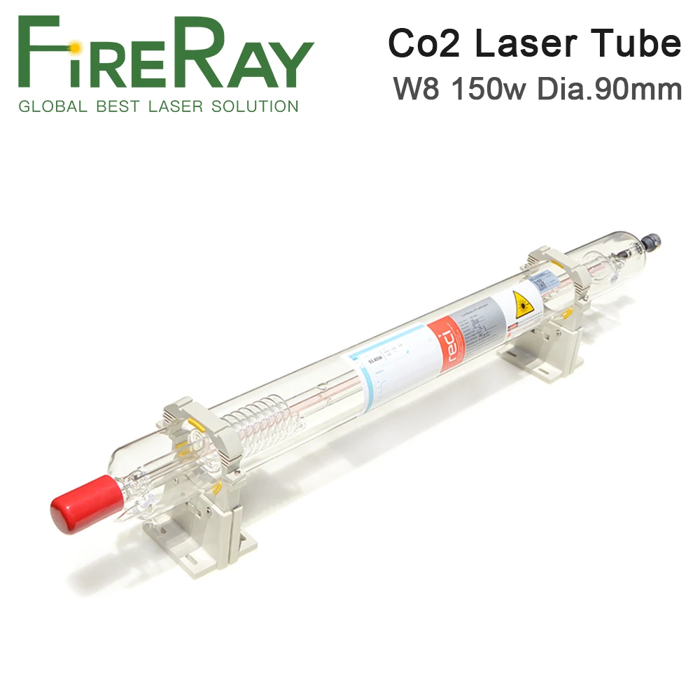 

FireRay RECI Laser Tube W8 150-180W Length 1850mm Dia.90mm Co2 Laser Tube use for Laser Engraving and Cutting Machine