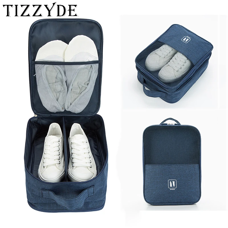 Новая повседневная портативная водонепроницаемая сумка для хранения обуви