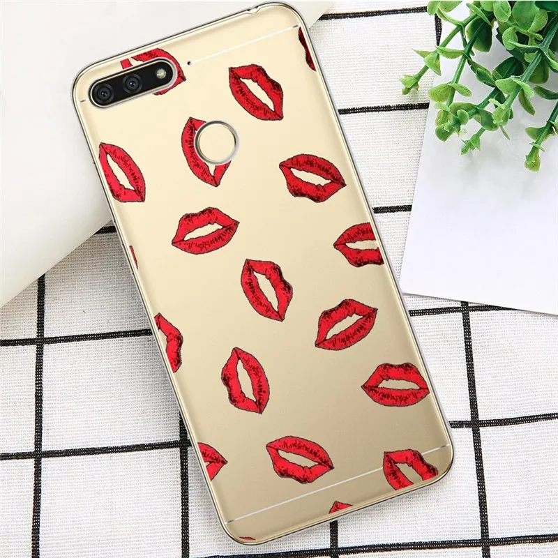 Фламинго роскошный для huawei Y5 Y6 II Prime Nova 2 3 4 3i Plus чехол для телефона Etui funda etui capinha capa CUTE - Цвет: 2223
