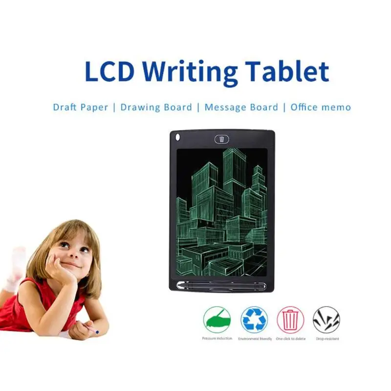 

Drawing tablet 8.5" lcd writing tablet electronics graphics tablet drawing board Ultra Thin Portable Hand writing Gifts Dropship