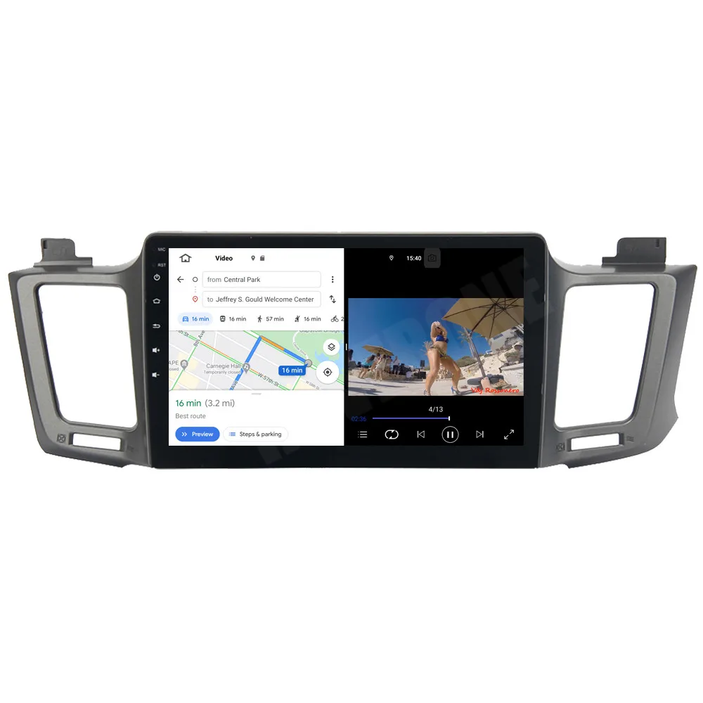 Автомагнитола RoverOne для Toyota RAV4 2013 2014 2016 2017 Android 10 автомобильное радио с GPS стерео