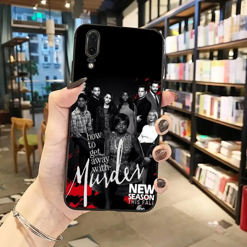 

How to Get Away with Murder luxury design Phone Case coque For Huawei honor Mate P 10 20 30 40 Pro 10i 9 10 20 8 x Lite