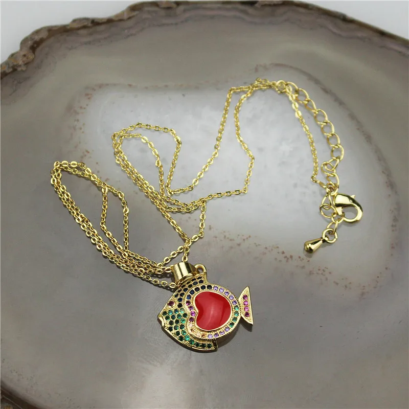 Ожерелье из эмали с фианитами 16/19/25 дюймов 10str/лот | Украшения и аксессуары