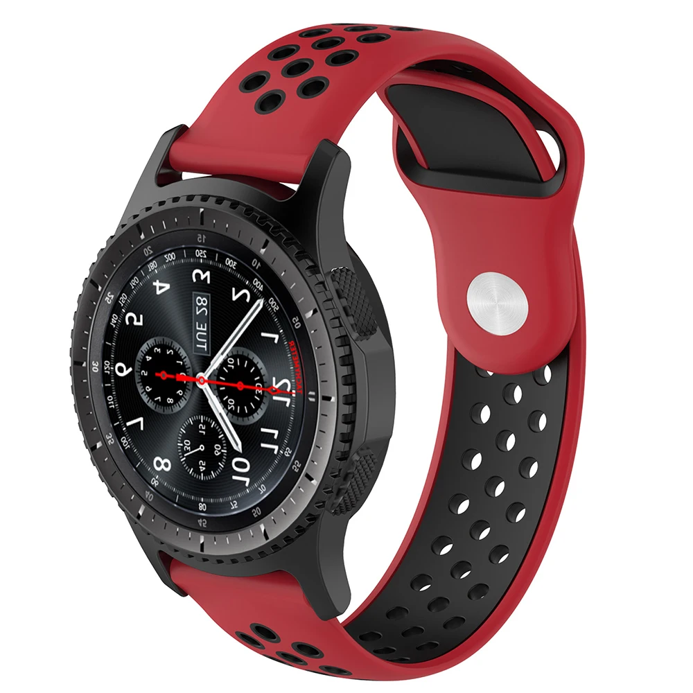 20 мм 22 мм ремешок для huawei GT Honor Magic samsung gear S2 S3 42 46 Active Amazfit GTR ремешок для часов Силиконовый Смарт-часы
