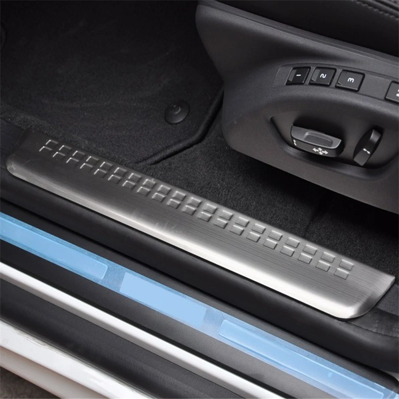 WELKINRY для Volvo XC60 AU 2008 2009 2010 2011 2012 2013 2014 2015 2016 2017 порог порога двери автомобиля