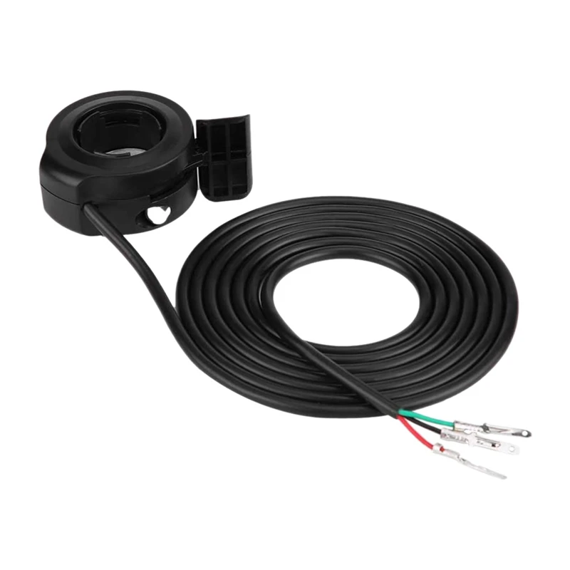 

Thumb Throttle Assembly, 22mm 7/8Inch Universal Thumb Throttle Speed Control Assembly for E-Bike Electric Bike Scooters