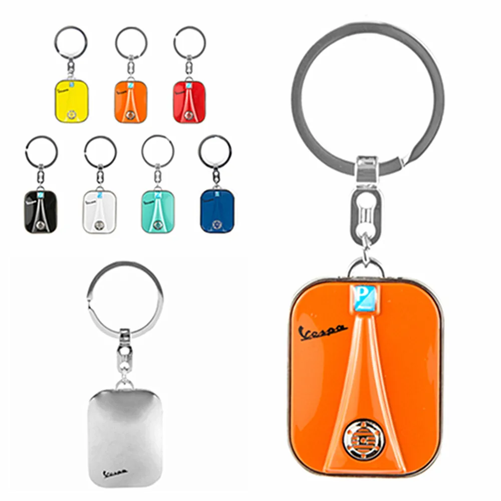 

Vespa Keychain Stainless Steel Key ring Scooter For Piaggio VESPA GTS GTV LX PX LT Sprint Primavera GTS300 150 250 Keyring