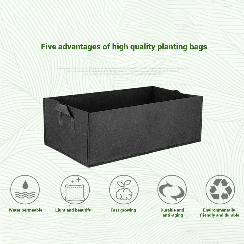 Тканевые горшки для выращивания растений Нетканый мешок посадки цветов