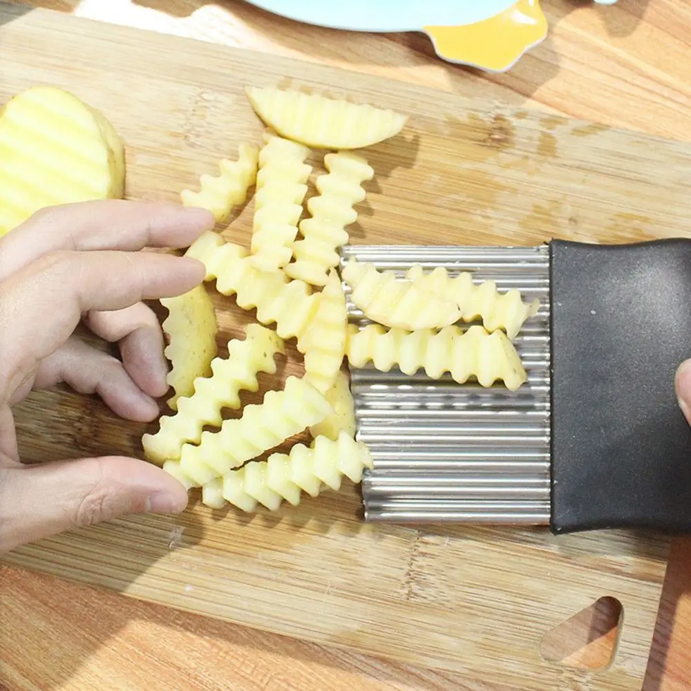 Нож для картофеля фри кухонный нож из нержавеющей стали чистки овощей