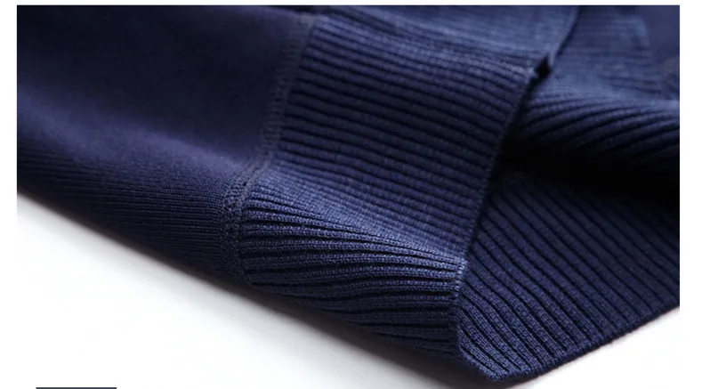 

#1357 Black Blue Red Mens Sweaters Long Sleeved Casual Warm Sweater Man Slim O Neck Thick Printed Knitted Sweater Pullover Tide