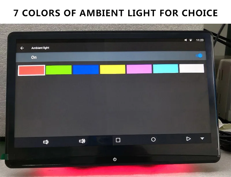 12,5 дюймов Android 9,0 1920*1080 4K 1080P Автомобильный подголовник монитор сенсорный экран wifi/Bluetooth/USB/SD/HDMI/FM/Mirroring/Miracast