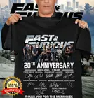 Форсаж 20 юбилей 2001-2021 9 фильмов, спасибо за воспоминания футболки, длинные рукава, Толстовки, Толстовки Ly516