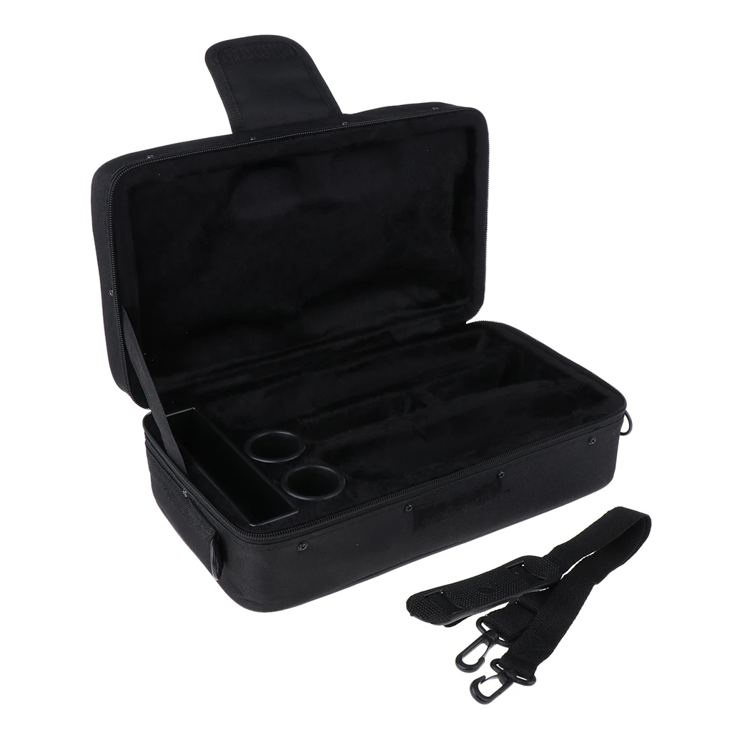 

Water-resistant Foam Padded Clarinet Case Clarinets Gig Bag Black