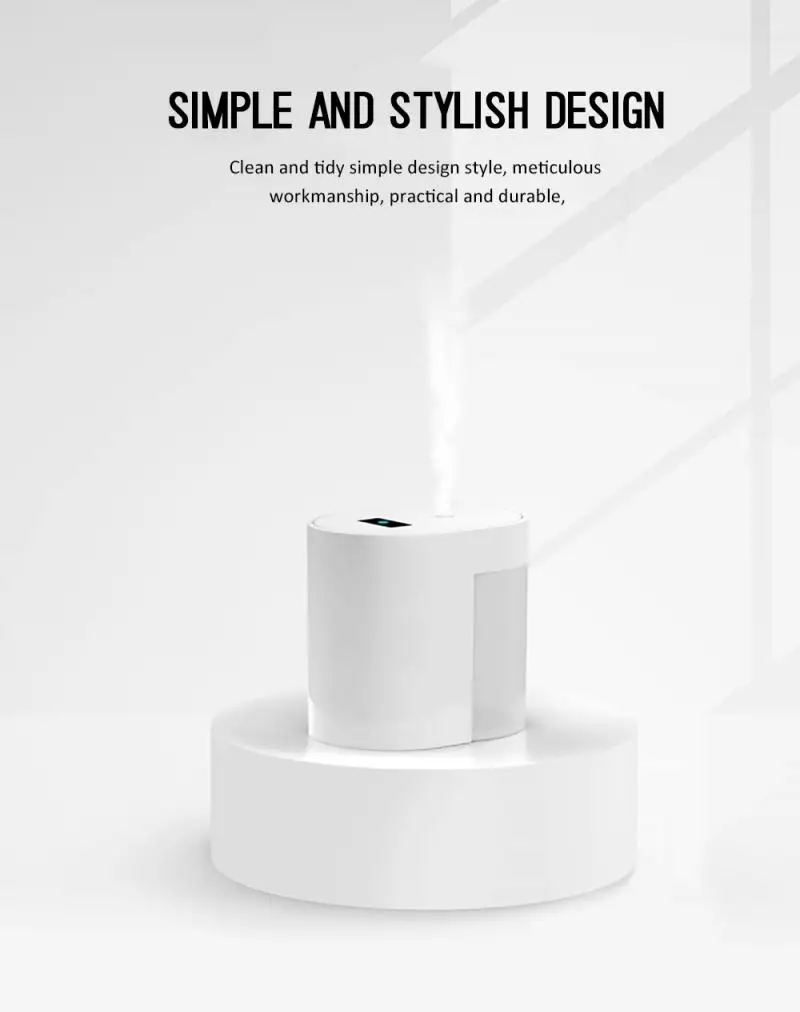 

100ML Automatic Induction Soap Dispenser Portable Alcohol Sprayer 15S Disinfection Time Intelligent Induction Sprayer