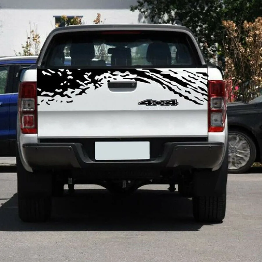 

Auto Body Car Stickers Black Decorative Waterproof Accessories Decor Nice