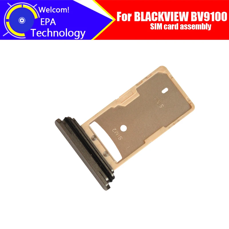 

BLACKVIEW BV9100 Card Tray 100% Original High Quality SIM Card Tray Sim Card Slot Holder Repalcement for BV9100 phone