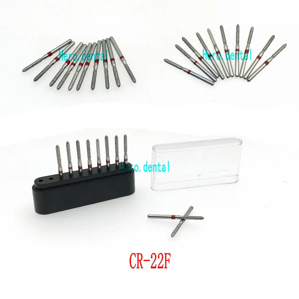 10 шт. алмазные Буры для высокоскоростного наконечника 1 6 мм|dental diamond burs|diamond bursdental |