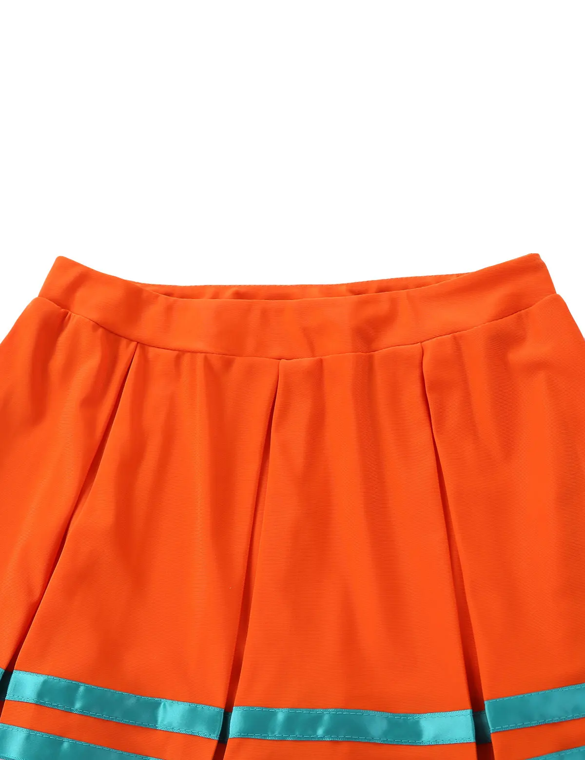 Женский костюм для косплея школьниц Болельщицы короткий топ без рукавов с