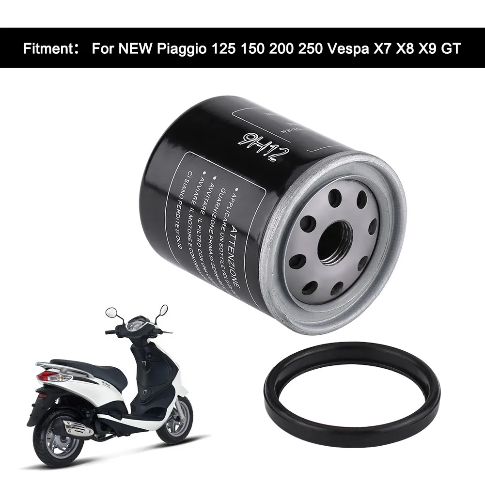 Масляный фильтр для мотоцикла Piaggio 125 150 200 250 Vespa X7 X8 X9 GT|Масляные фильтры| |