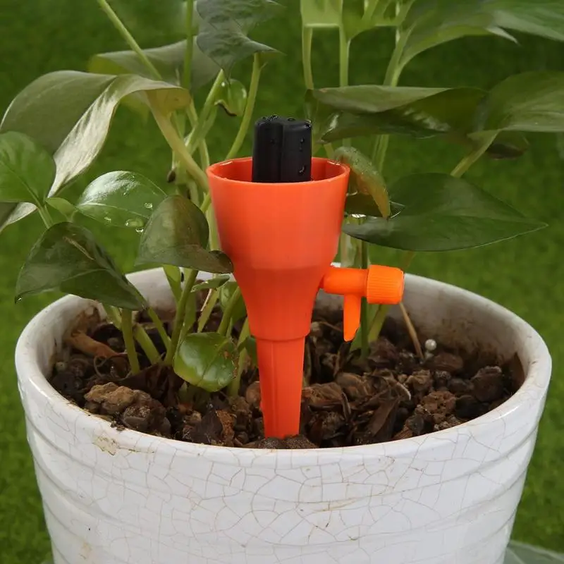 Поливочная система полива шипы автоматический капельный прочный для комнатных