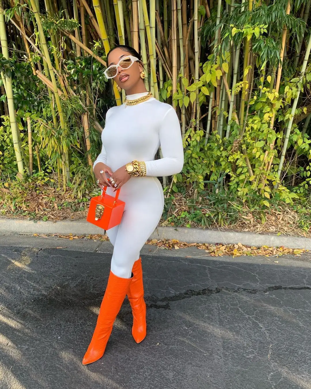 

Echoine Solid Zipper Skinny Jumpsuit Autumn Long Sleeve Fitness Women Rompers Sexy Bodycon Party Clubwear Outfits Playsuit New