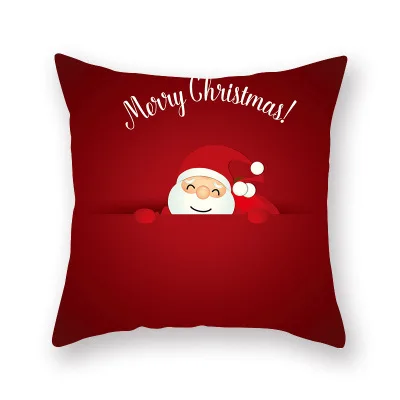 Christmas 20 Рождественские украшения для дома Санта Клаус размером 45*45 см наволочка декорации на рождественскую елку Счастливого Рождества Рождество поставок - Цвет: Christmas 20