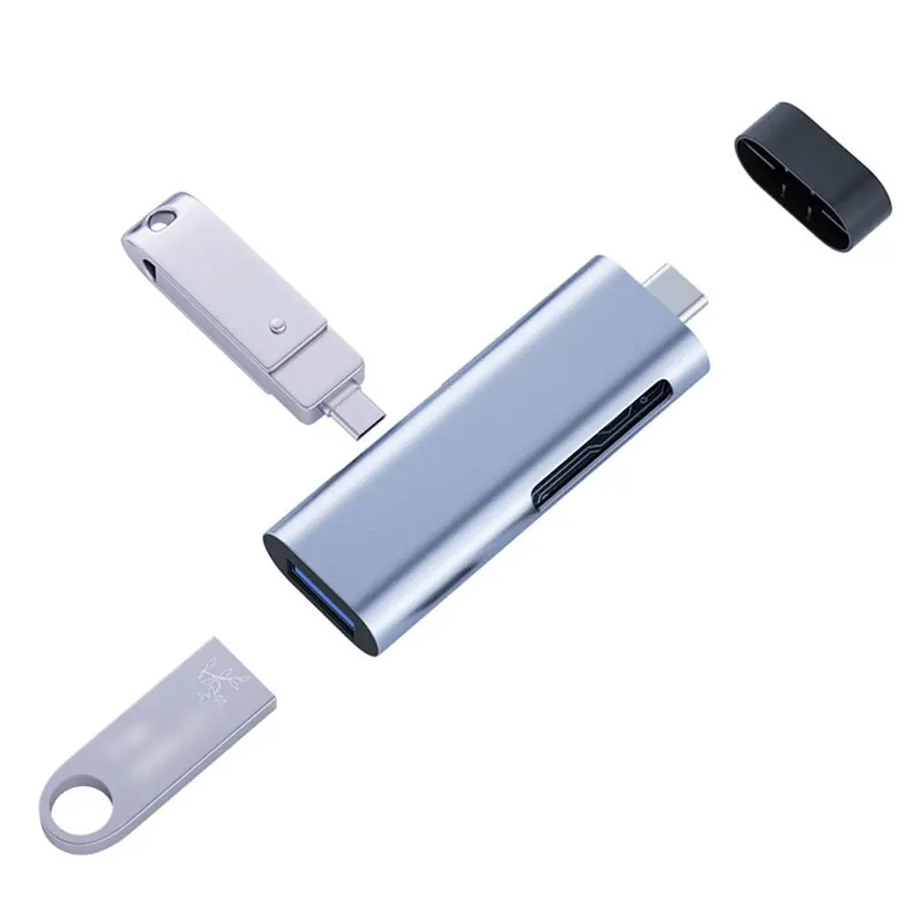 Тип c кард ридер Многофункциональный мобильный телефон с поддержкой OTG двойного