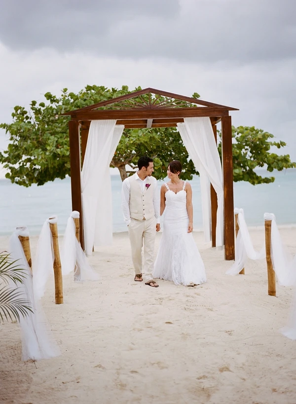 JIERUIZE белые кружевные пляжные свадебные платья 2019 милые богемные невесты с