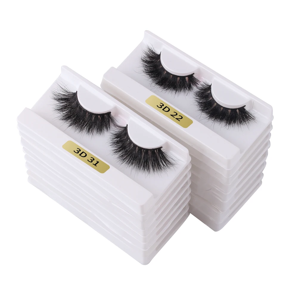 

Thinkshow 20/50/80 Pairs Wholesale Real 3D Mink Eyelashes Dramatic Long Mink Lashes Fluffy Lashes Beauty Makeup Tools