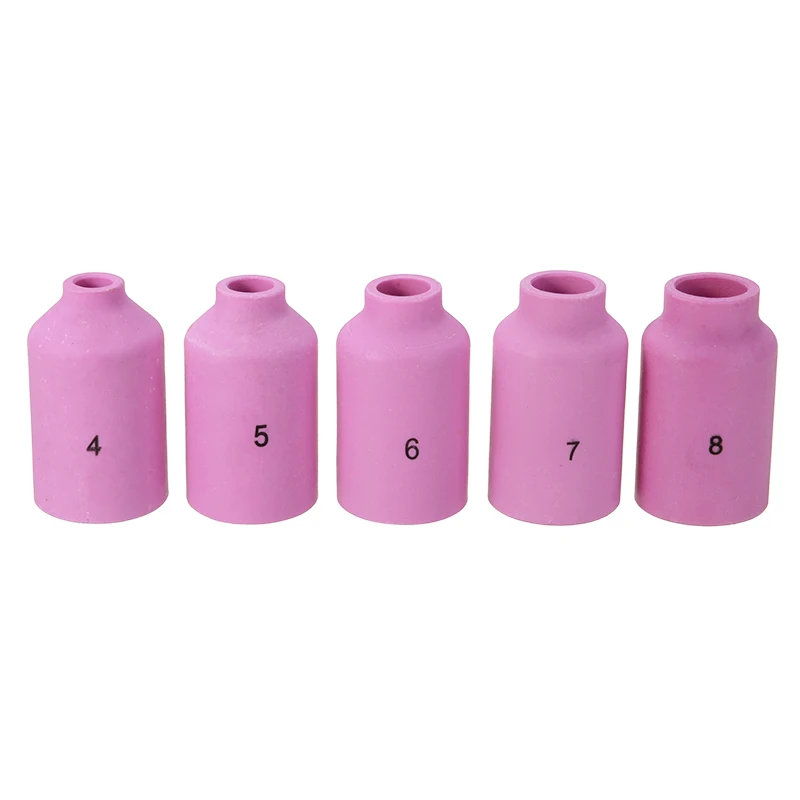 14 шт./компл. TIG сварочные аксессуары газовая горелка Объективы Набор насадок для WP