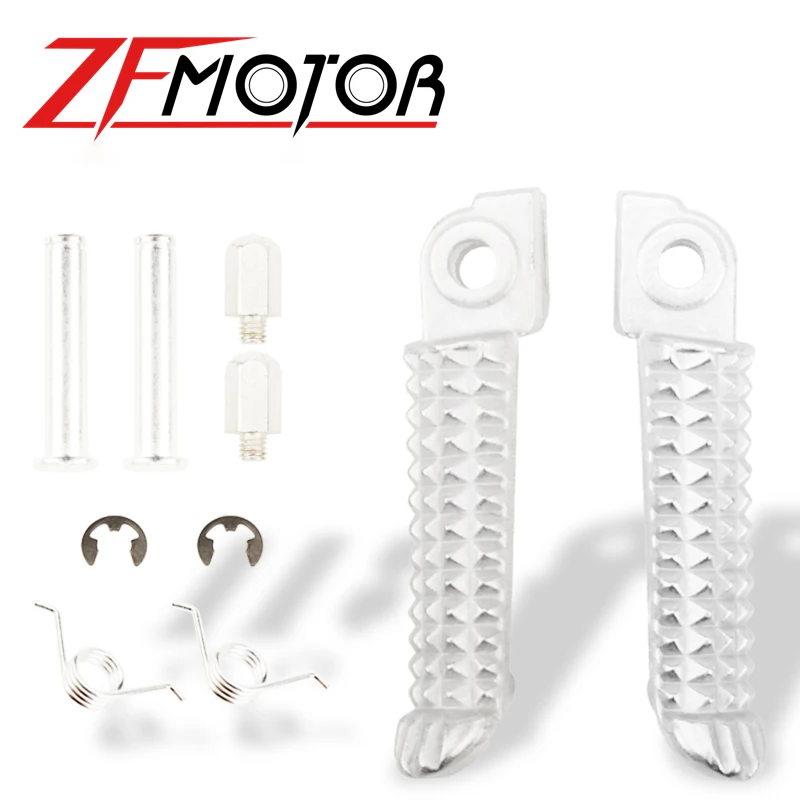 Мотоцикл алюминиевой передней подножки для ног YAMAHA YZF R1 R3 R6 R15 R25 MT03 MT07 MT09 MT25 XJ6 XJR1300