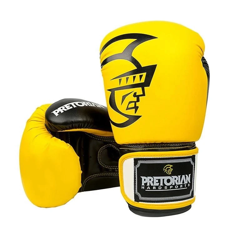 

Boxing Gloves 10-16OZ Wholesale PRETORIAN Pair Muay Thai PU Leather Boxing Gloves Men Women Training MMA Grant Box Gloves