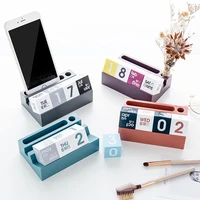 office 365 advent calendar 2022 Perpetual calendario Office desk decoration                                                      kalendarz phone holder