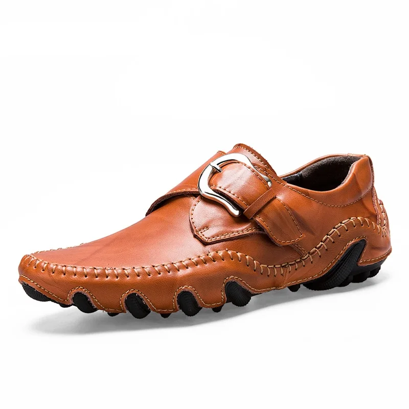 Фото Men's Casual Shoes British Style Moccasins Genuine Leather Flats Zapatos Hombre Loafers Footwear Men Winter&Spring Chaussures Обувь Men's Casual Shoes British Style Moccasins Genuine Leather Flats Zapatos Hombre Loafers Footwear Men Winter&Spring Chaussures Обувь