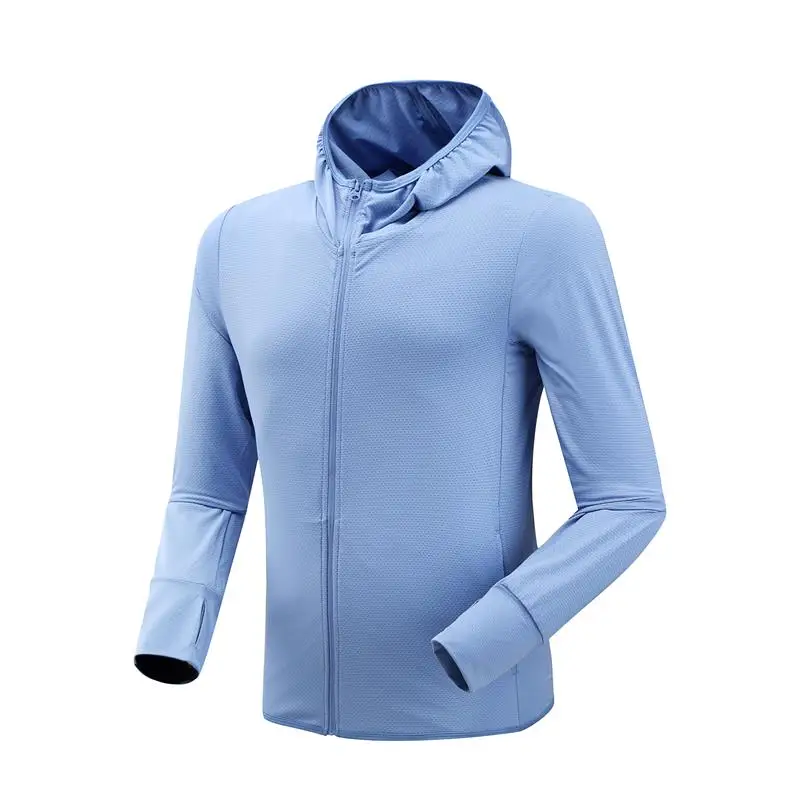 

Men's Jacket Summer Sun Protection Sports Jacket Thin Hooded Jacket Riding Outdoor Sports Jacket Couple Sun Protection Clothing
