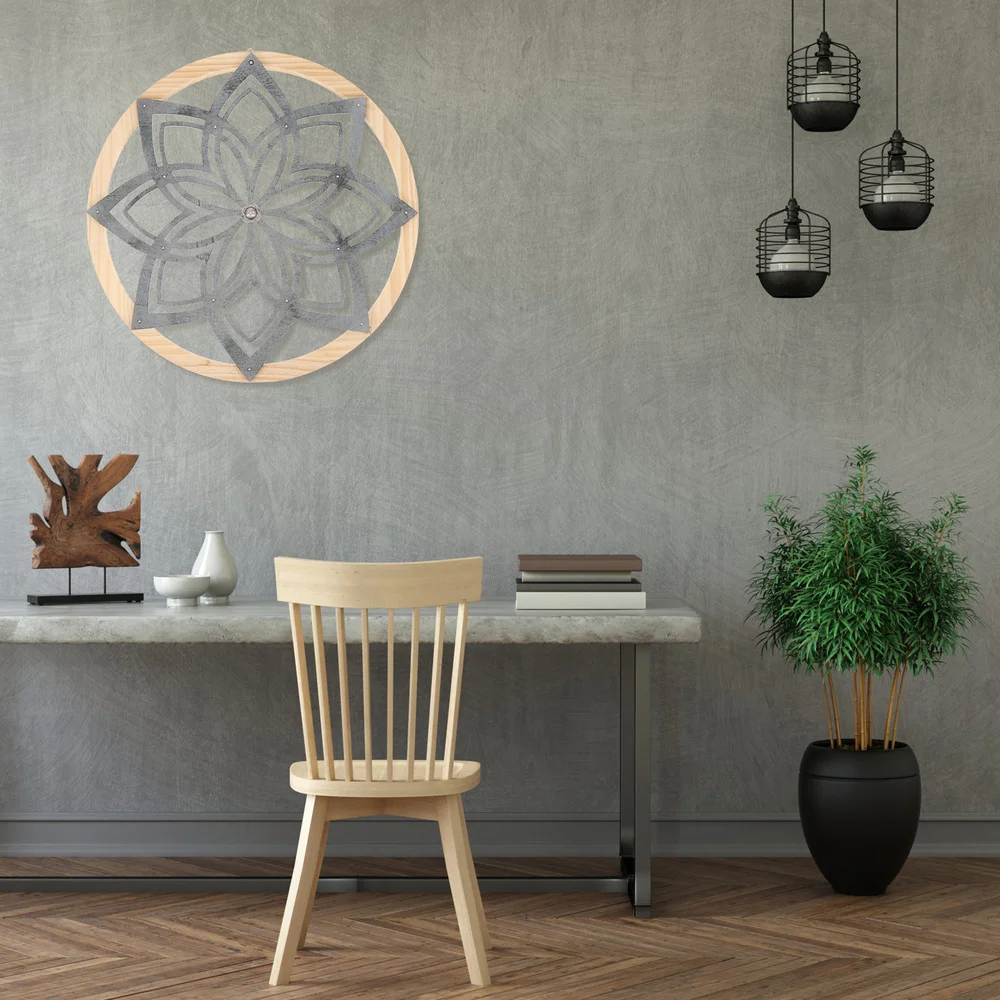 

1Pc Heritage Round Hanging Decoration Lightweight Gallery Decoration Wall Decor