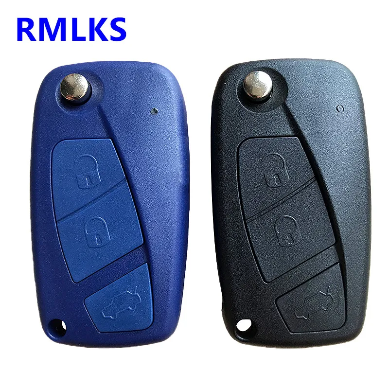 Чехол для пульта дистанционного управления с 3 кнопками Fiat 500 Panda Idea Punto Stilo Ducato Uncut