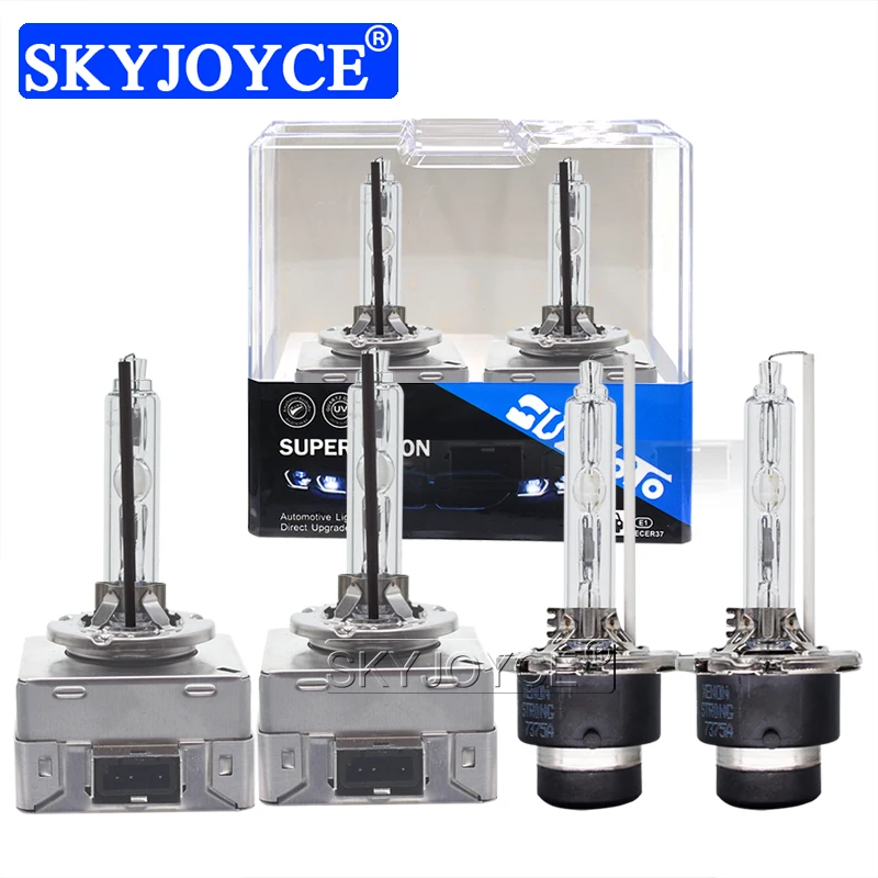 SKYJOYCE 2 шт. Премиум металлический коготь 35 Вт 55 супер версия Xenon D1S D2S D3S D4S HID Лампа