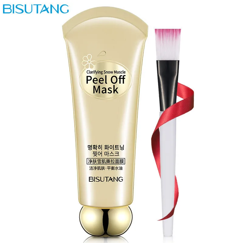 Маска для удаления угрей BISUTANG отшелушивающая маска мертвой кожи очищающая поры