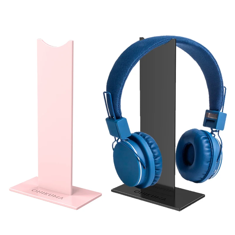 

New Products Headset Desktop Stand Universal Computer Gaming Headset Bluetooth Headset Pink Cat Ear Headset Display Stand