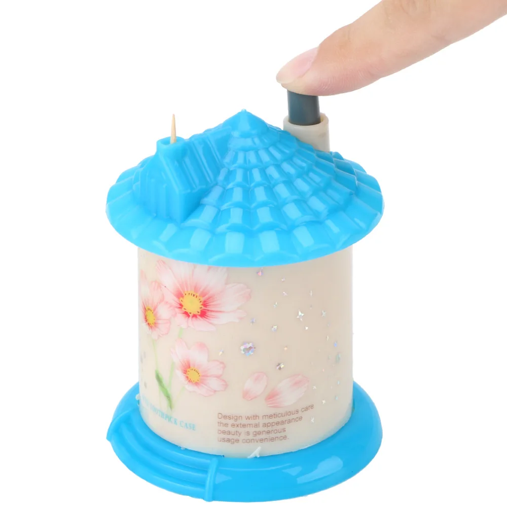 Творческий зубочистка коробка Автоматическая Подставка Для Зубочисток