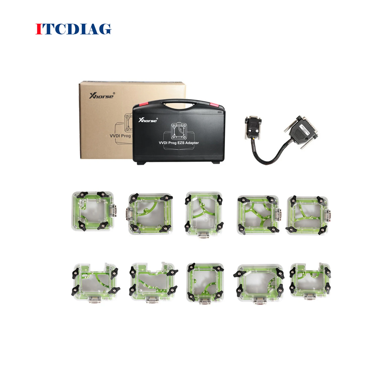 Адаптеры Xhorse VVDI PROG для BENZ EZS EIS для W164/W169/W203/W209/W211/W215/W220/W230/W639/SPRINTER, 10 шт./комплект Адаптеры Xhorse VVDI PROG для BENZ EZS EIS для W164/W169/W203/W209/W211/W215/W220/W230/W639/SPRINTER, 10 шт./комплект