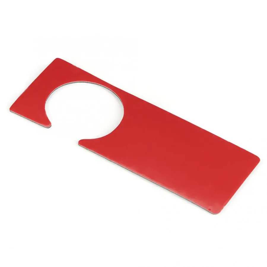 Углеродное волокно автомобильный двигатель ключ запуска рамка панель отделка