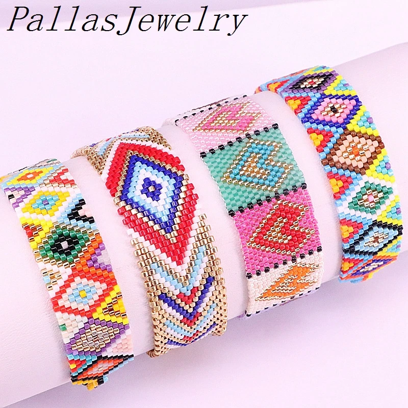 5 шт. браслет для мужчин геометрический глаз и сердца женщин ювелирные изделия на